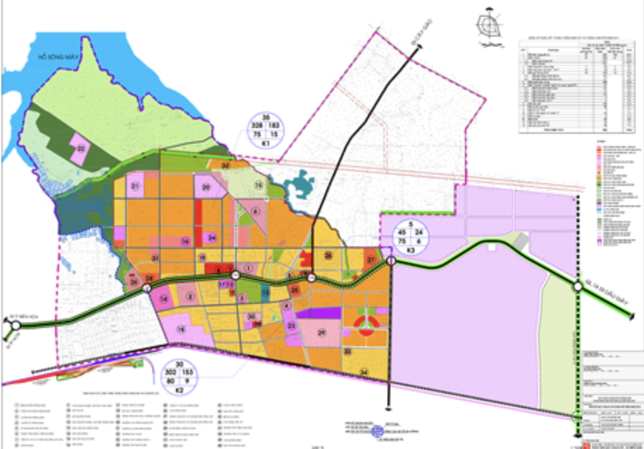 quy hoạch trảng bom 2030