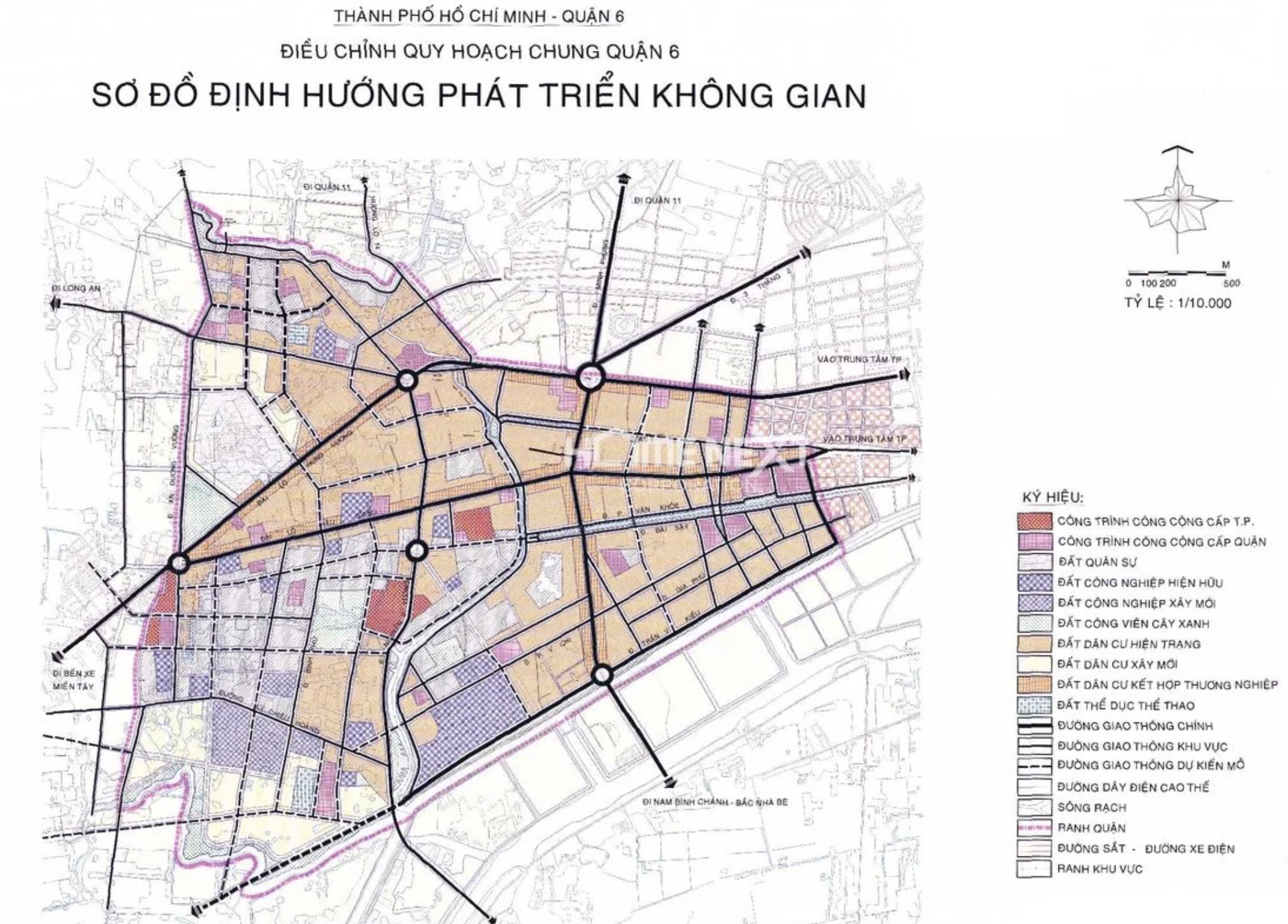 Hạ tầng giao thông Quận 6 có nhiều thay đổi