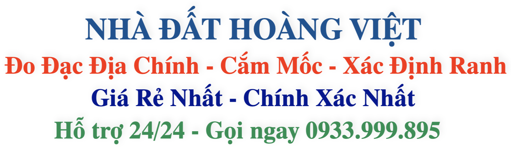 Dịch vụ cắm mốc - xác định ranh giới đất - dọn đất - cải tạo đất Huyện Nhà Bè