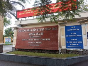 Văn phòng đăng ký đất đai huyện Nhà Bè