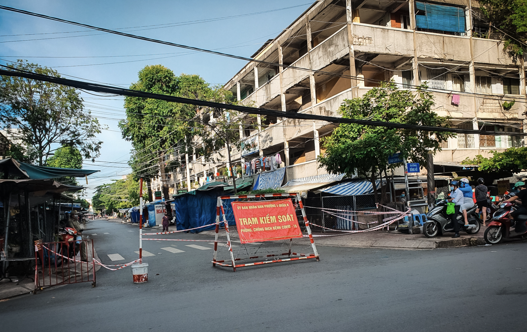Chợ Phạm Thế Hiển mùa covid vừa qua