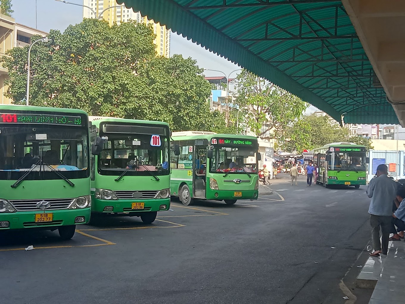 Tổng hợp các tuyến xe buýt trong Bến xe Chợ Lớn