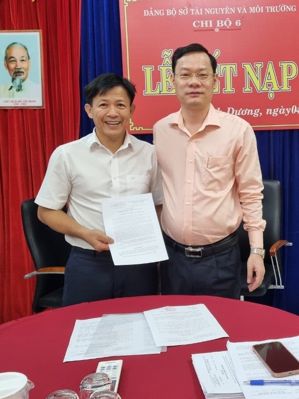 Đồng chí Phạm Thanh Tùng - Giám đốc VPĐKĐĐ Tỉnh Bình Dương