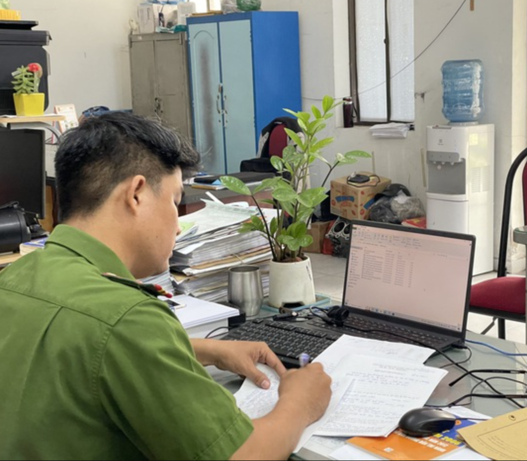 Hình ảnh công an Quận 12