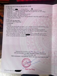 Hướng dẫn xin cấp giấy phép xây dựng Huyện Bình Chánh
