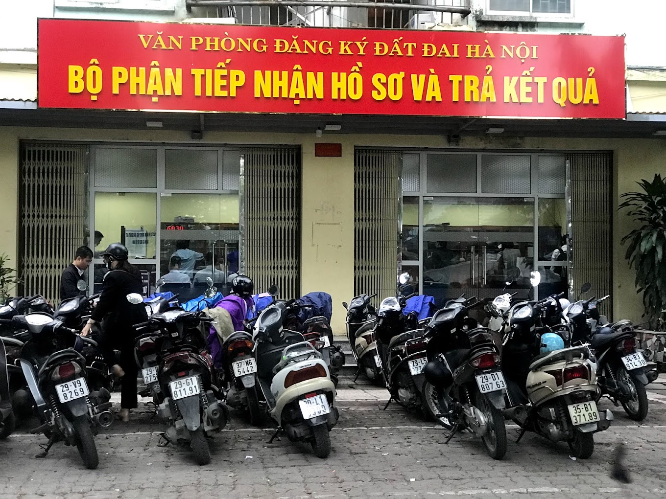 Bộ phận tiếp nhận hồ sơ và trả kết quả