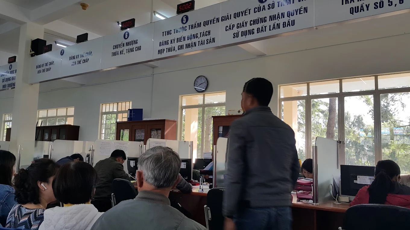Địa chỉ, số điện thoại Văn phòng đăng ký đất đai Tỉnh Lâm Đồng là bao nhiêu